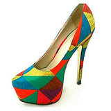 Shi  by Journey's Mosaic platform heels