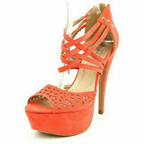 Shi by Journeys Anew Coral Pump Chopped Out